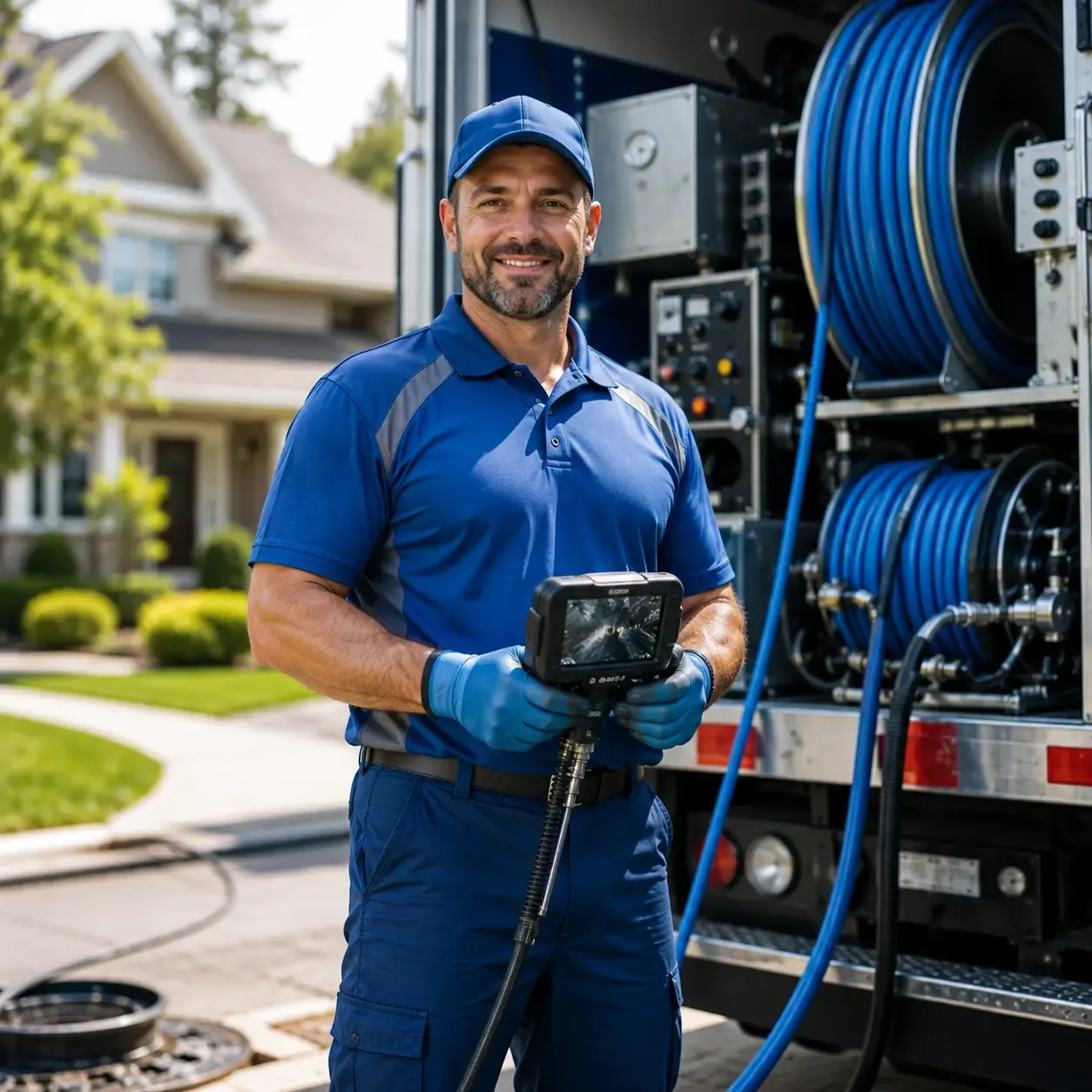 Local outdoor drain cleaning specialists in Bath Springs, TN